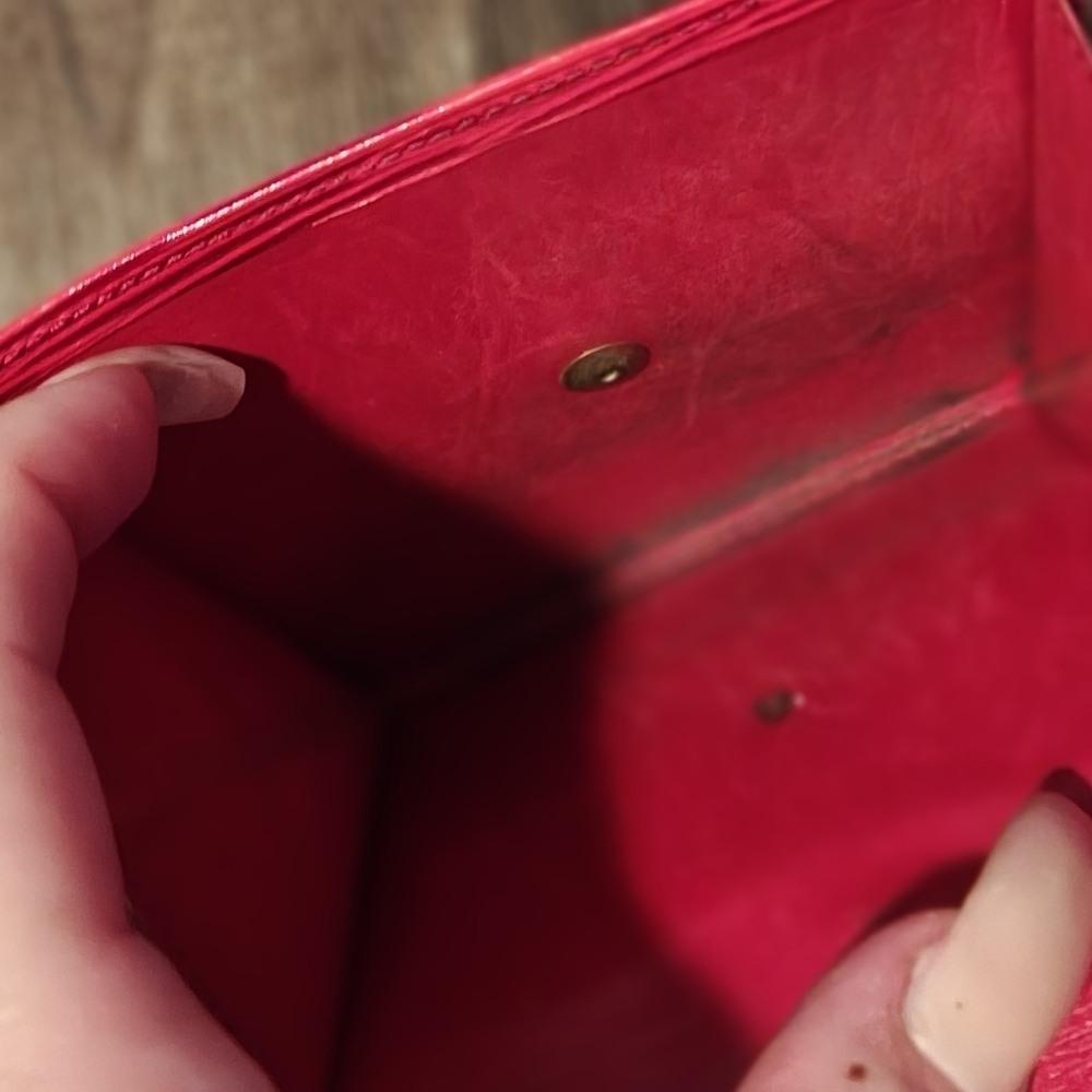 Louis Vuitton Red Epi Leather Elise Wallet - Picture 8 of 15